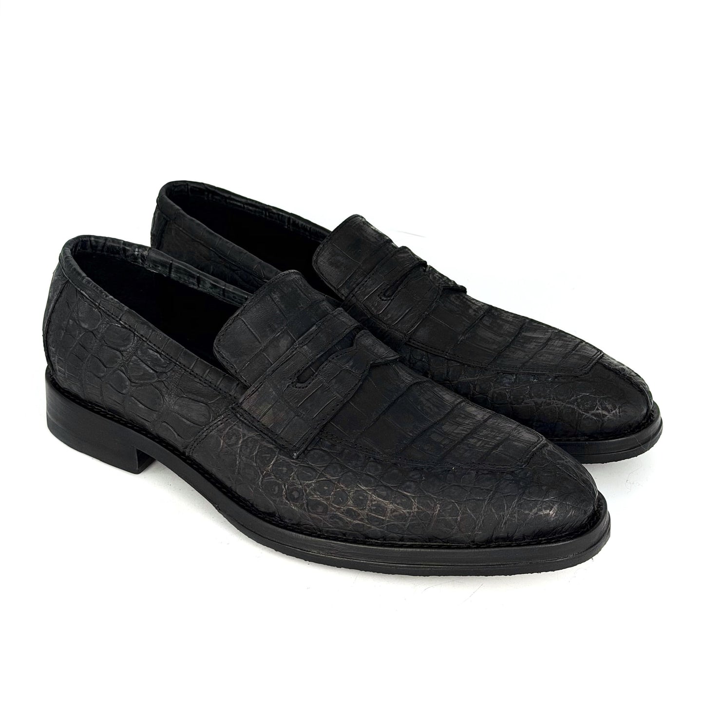 DORIAN COCODRILO BLACK NOBUCK