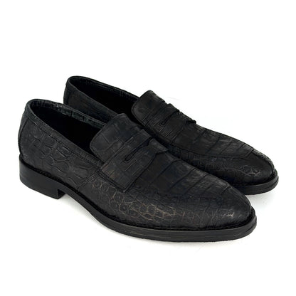 DORIAN COCODRILO BLACK NOBUCK