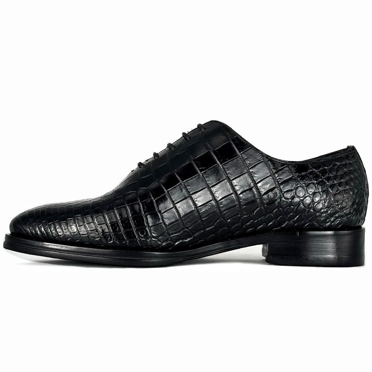 HUGO WHOLECUT COCODRILO NILOTICUS BLACK