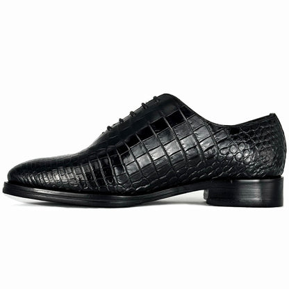 HUGO WHOLECUT COCODRILO NILOTICUS BLACK