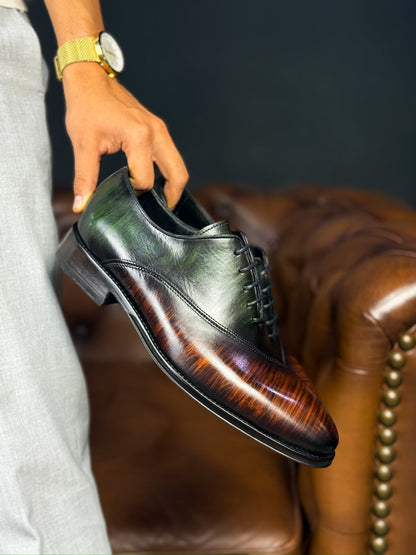 MARQUES PIEL PATINA GREEN & BROWN
