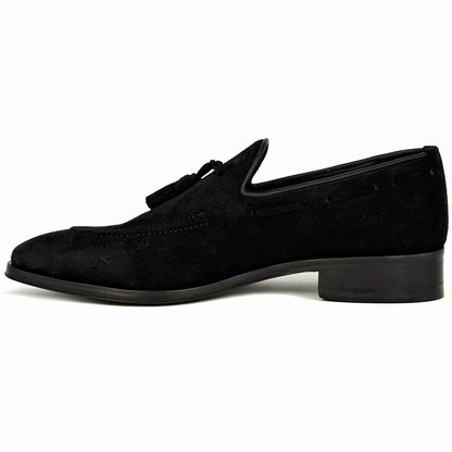 BLACK SUEDE VALERIO