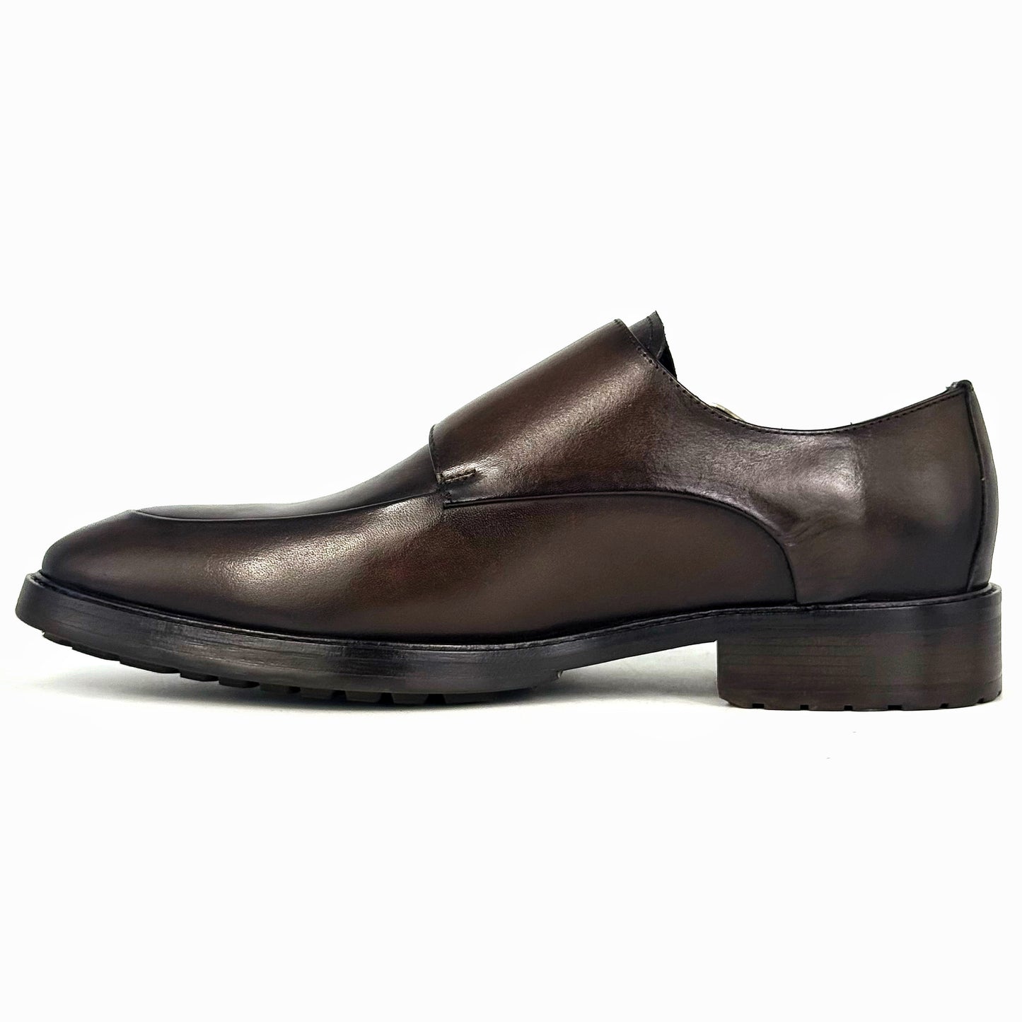 DARK BROWN LEATHER GABRIEL (TRACK)