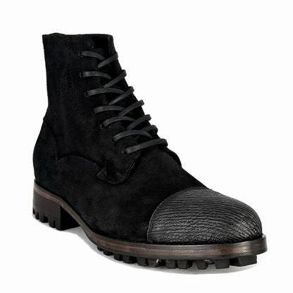 MAURO BOOTS GAMUZA & TIBURON BLACK