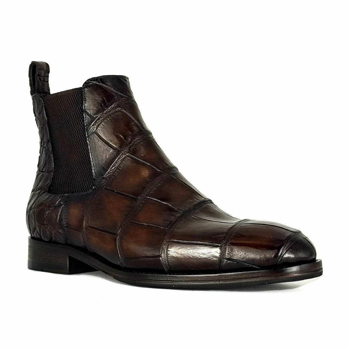 SAMUEL CHELSEA COCODRILO ALLIGATOR BROWN