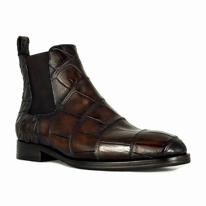 SAMUEL CHELSEA COCODRILO ALLIGATOR BROWN