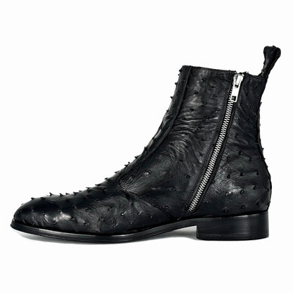 DILAN AVESTRUZ BLUE BLACK