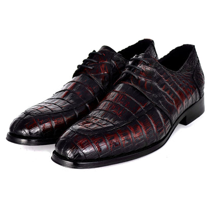 ELIAS CROCODILE RED BLACK