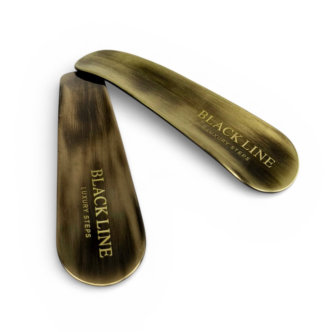 STAINLESS STEEL SHOELATOR OLD BRASS