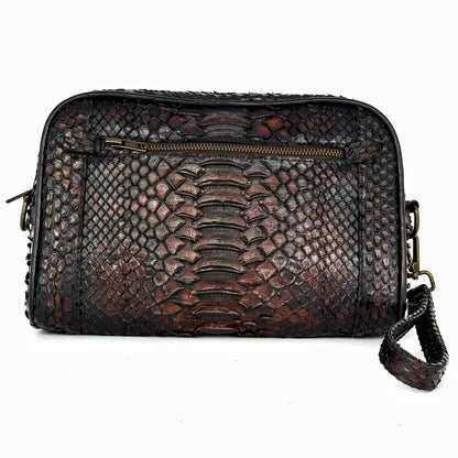 BANDOLERA DARK BROWN PITON