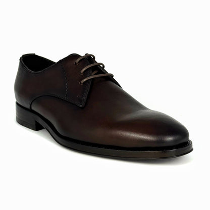 DARK BROWN LEATHER SALVATORE