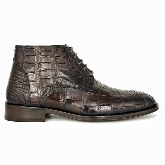 DARK BROWN CROCO LEONEL