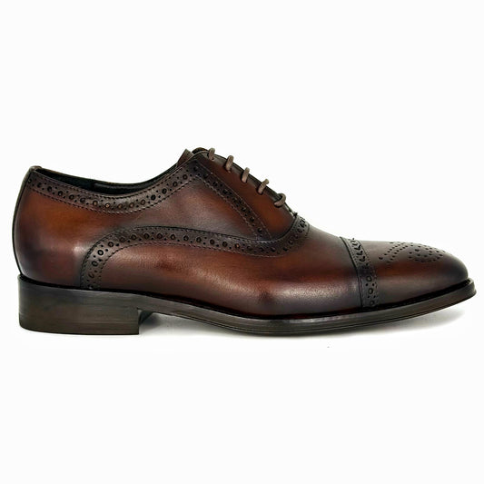 BROWN LEATHER CARTER