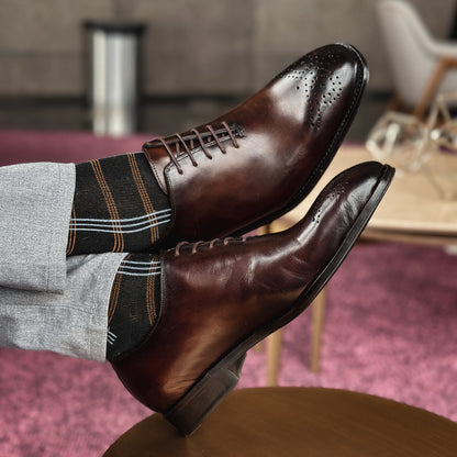BROWN WHOLECUT HUGO