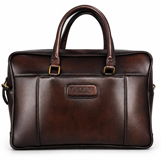 PORTAFOLIO PIEL BROWN