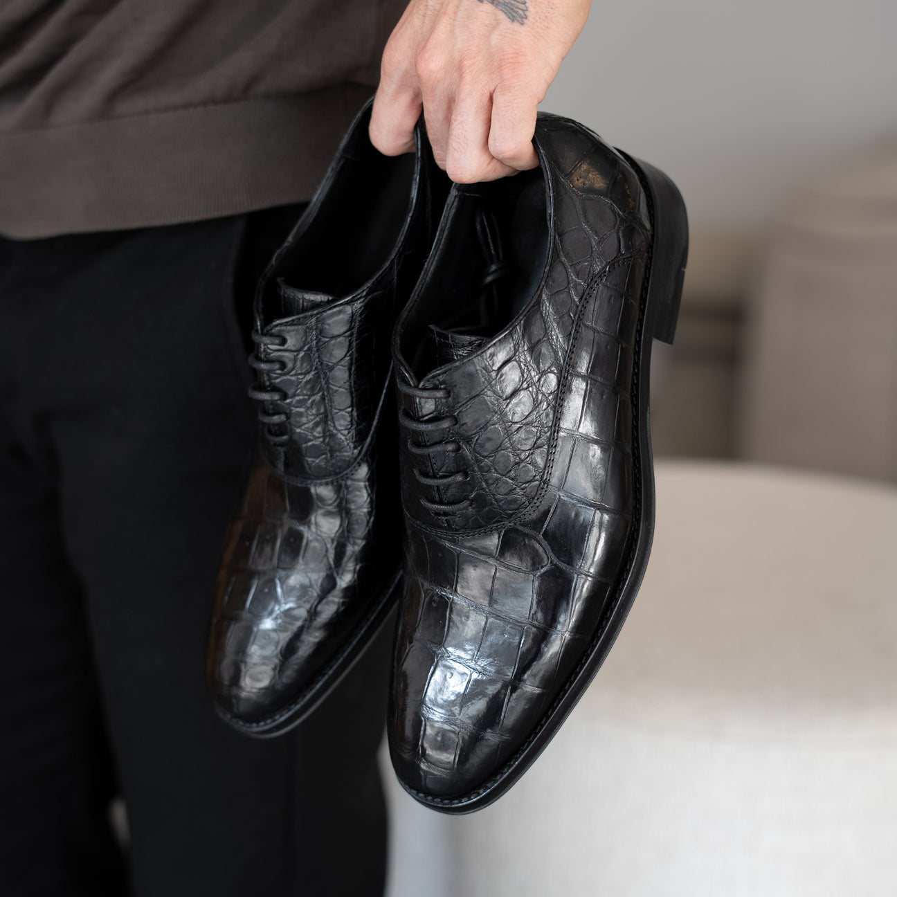BLACK CROCO ALEXANDER