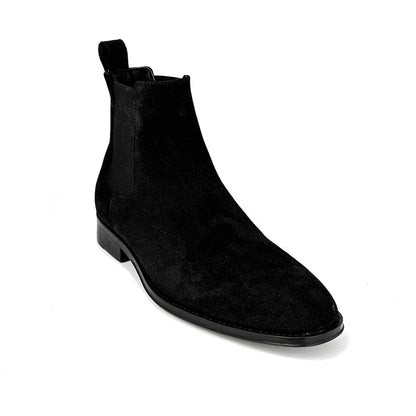 BLACK SUEDE SAMUEL CHELSEA