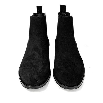 BLACK SUEDE SAMUEL CHELSEA