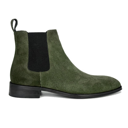 GREEN SUEDE SAMUEL CHELSEA