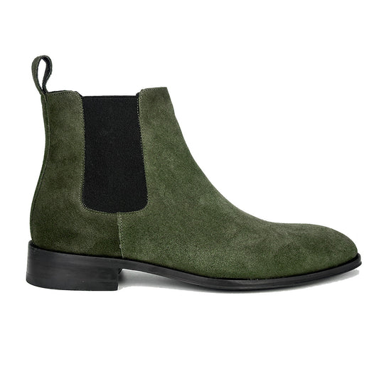 GREEN SUEDE SAMUEL CHELSEA