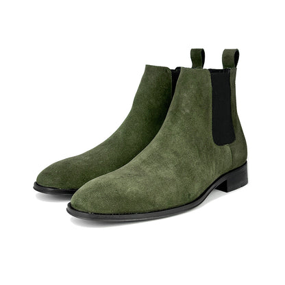 GREEN SUEDE SAMUEL CHELSEA