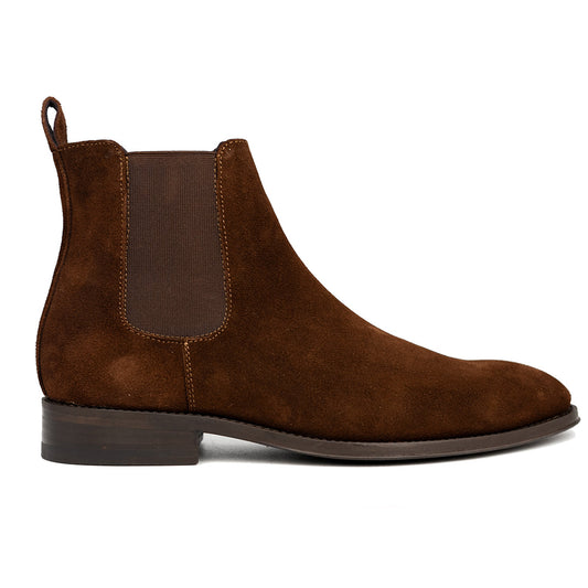DARK BROWN SUEDE SAMUEL CHELSEA