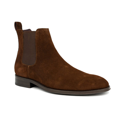DARK BROWN SUEDE SAMUEL CHELSEA