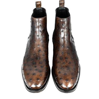 BROWN OSTRICH SAMUEL CHELSEA