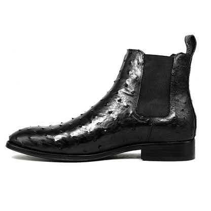 BLACK OSTRICH SAMUEL CHELSEA