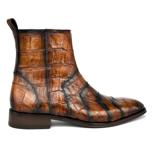 LIGHT BROWN CROCO EDWARD