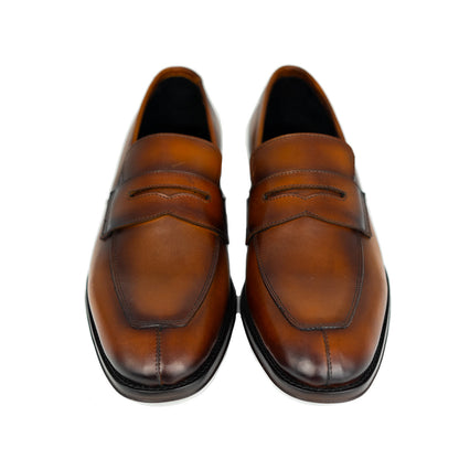 BROWN LEATHER DORIAN