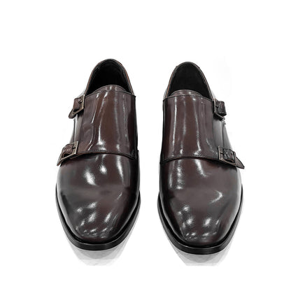 DARK BROWN LEATHER XAVIER
