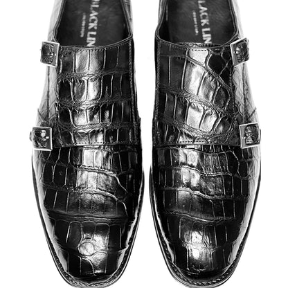 BLACK CROCO XAVIER
