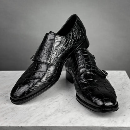 BLACK CROCO XAVIER