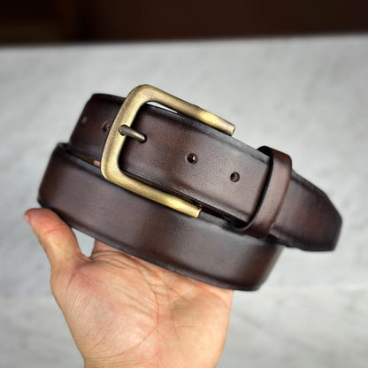 BROWN LEATHER BELT