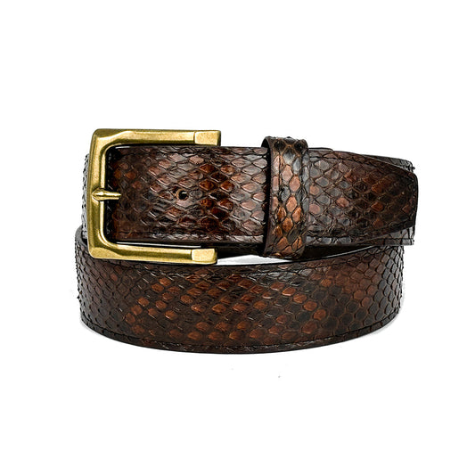 BROWN PYTHON BELT