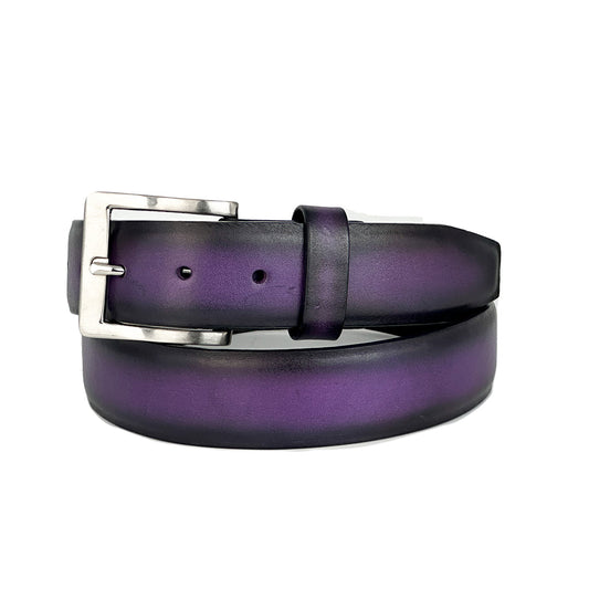 PURPLE LEATHER BELT