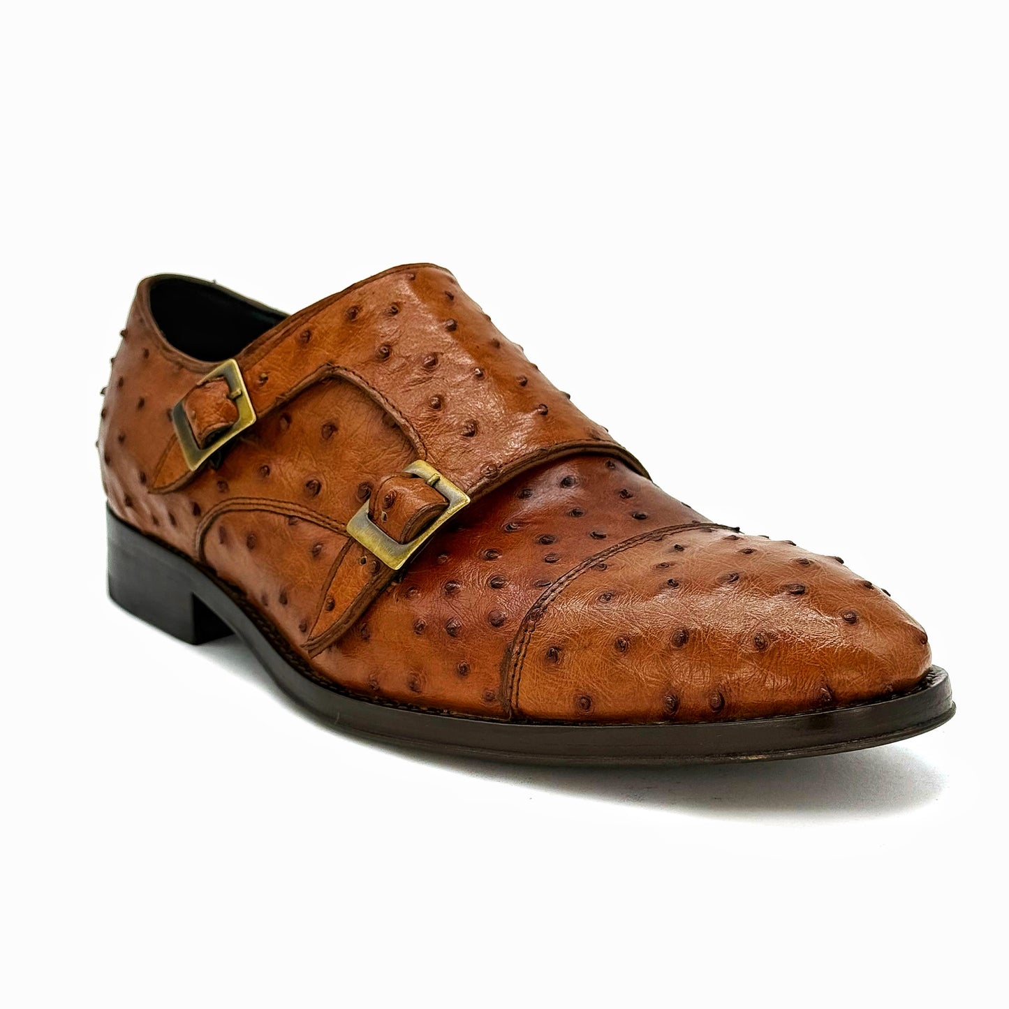 LIGHT BROWN OSTRICH DANIEL