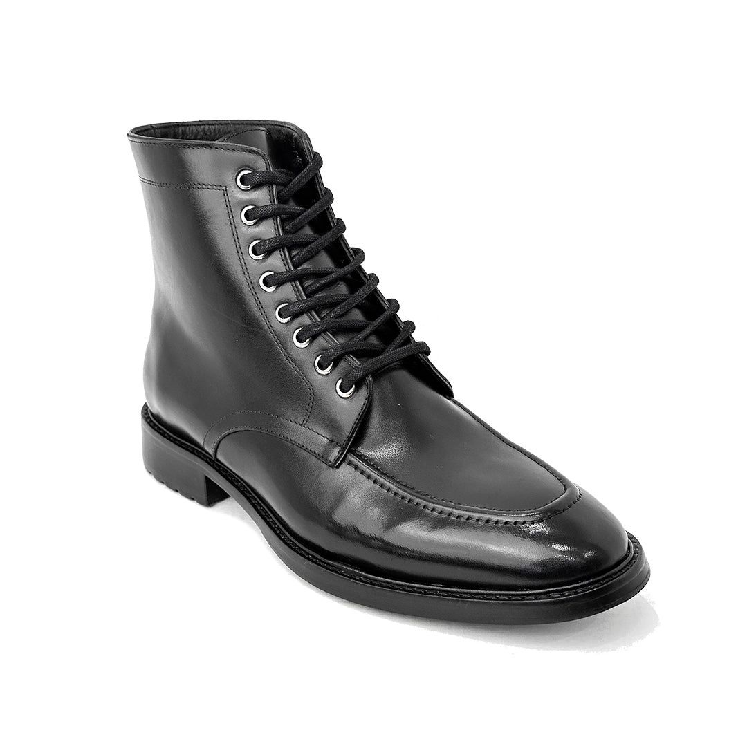 JULIUS BLACK LEATHER TRACK