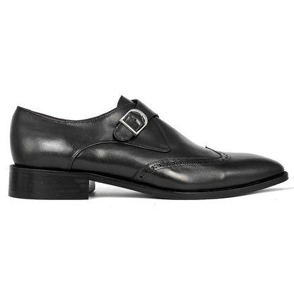 BLACK LEATHER XAVI