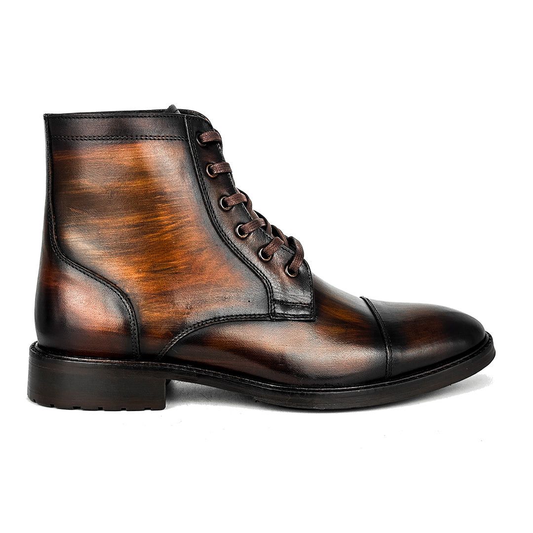 PETER KOMBAT BROWN LEATHER (TRACK)