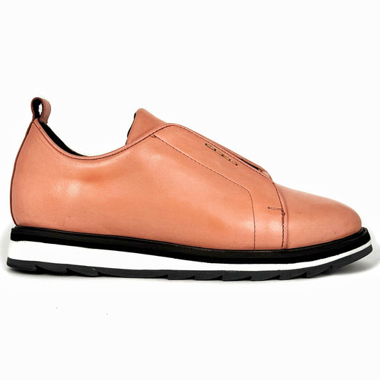 PINK LEATHER SNEAKER