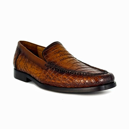 LIGHT BROWN CROCO PORTOFINO