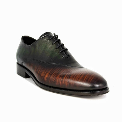 PATINA BROWN & GREEN LEATHER MARQUES