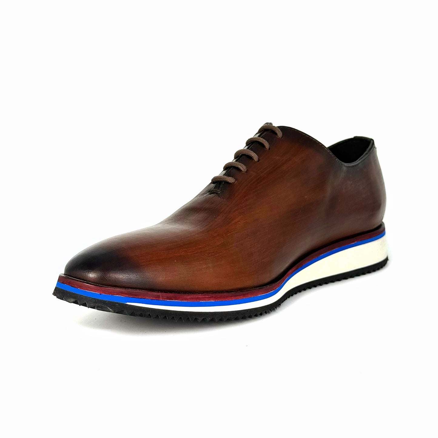 BROWN LEATHER SNEAKER