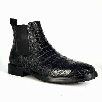 SAMUEL CHELSEA CROCODILE BLACK (TRACK)