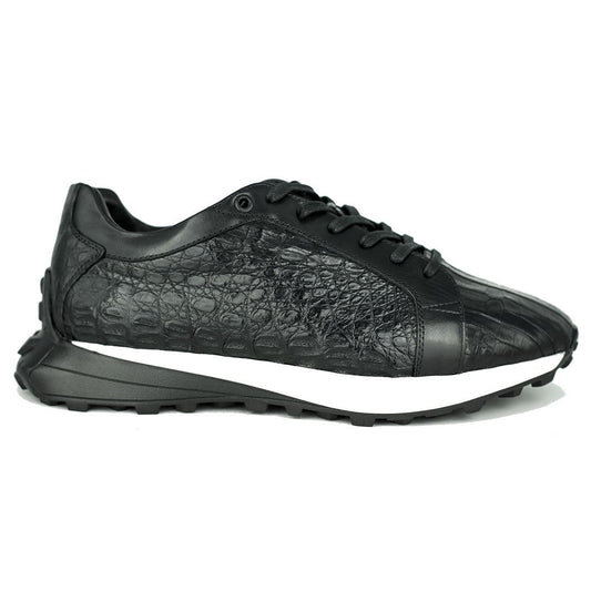 BLACK CROCO SNEAKER
