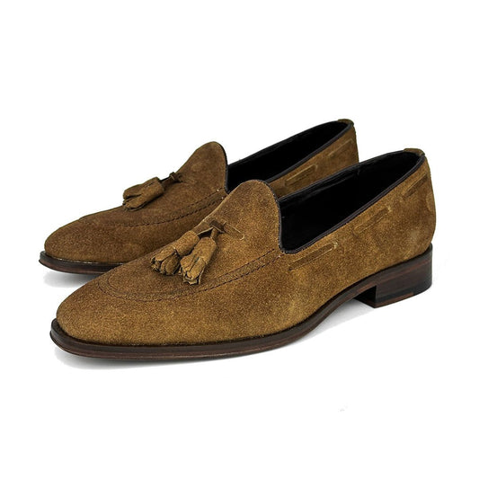 BROWN SUEDE VALERIO