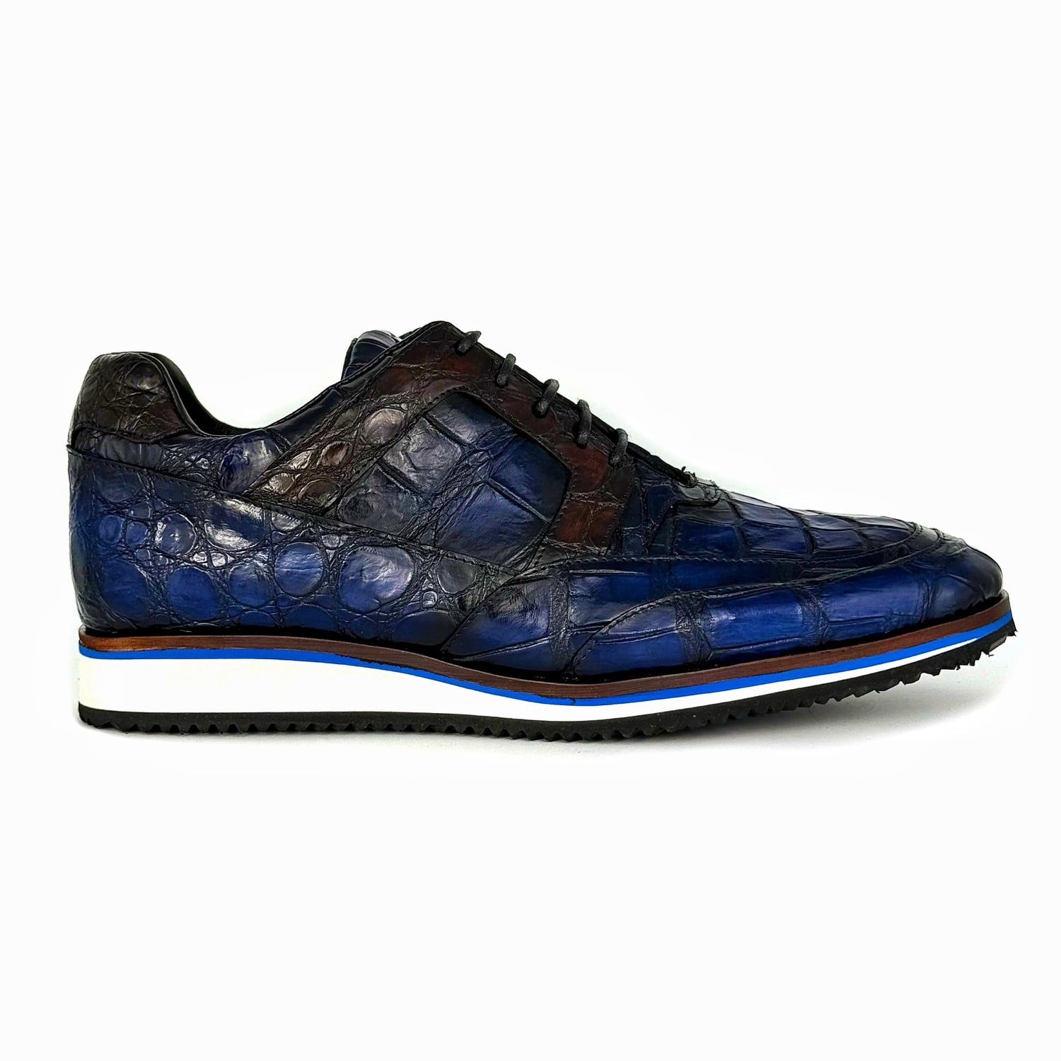 SNEAKER CARLO COCODRILO BLUE