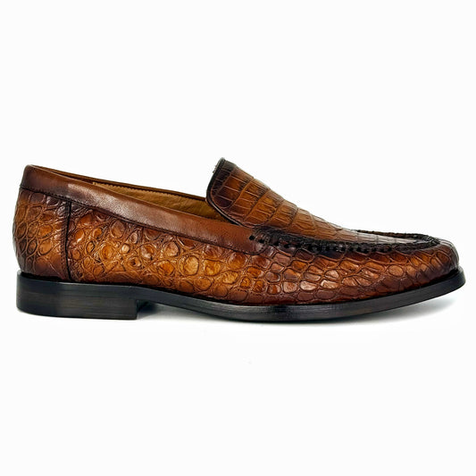 LIGHT BROWN CROCO PORTOFINO